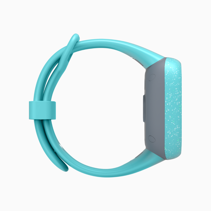 Sideview of Adventurer watch showcasing full wrist strap
